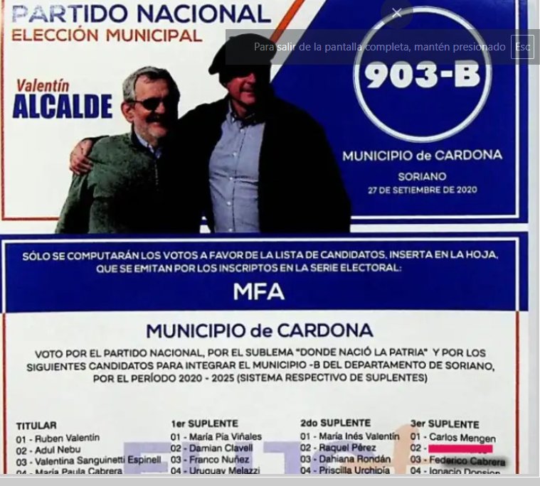 GBica1987's tweet photo. Carlos Mengen.

Era concejal por el Partido Nacional en Soriano, renunció el 29 de diciembre de 2023, justo un día antes que se incautara la droga en Bélgica.
La droga iba dentro de budines portezuelo.

La ruta del Blancotráfico... https://t.co/C0e7WU7oA8