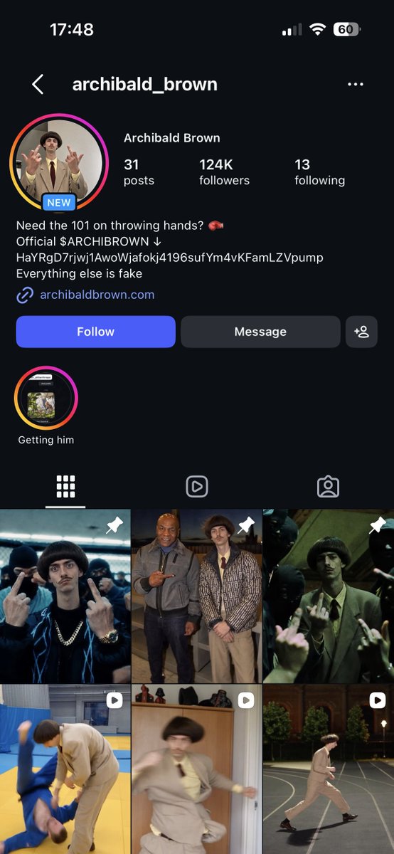 Hamzaaadzn's tweet photo. you genuinely don't have to exist on the internet anymore.

this account made its first post like two weeks ago with a couple of boxing moves overlaid on a video and it's already sitting at 239,000 followers, all getting funneled into a memecoin.

dude doesn't have a face, a name or even a pulse and he's out here outearning your entire marketing department.

it works so well there's now a whole market for these accounts. your favorite creator could be running three of them right now.

if you run a brand and looking for AI workflows that replace your editor, designer and content team. Follow me, i share everything i build for free.