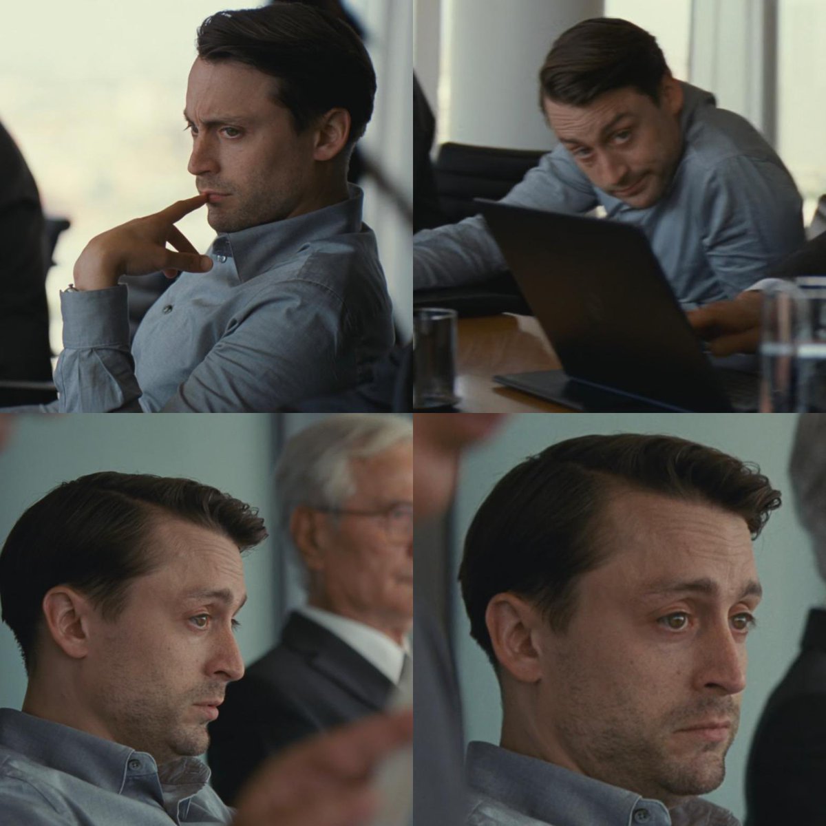 nocontextkier's tweet photo. people will say succession's too high up, but what other show had a character accidentally send a d*ck pic to his father? https://t.co/gAZkDqYrUF