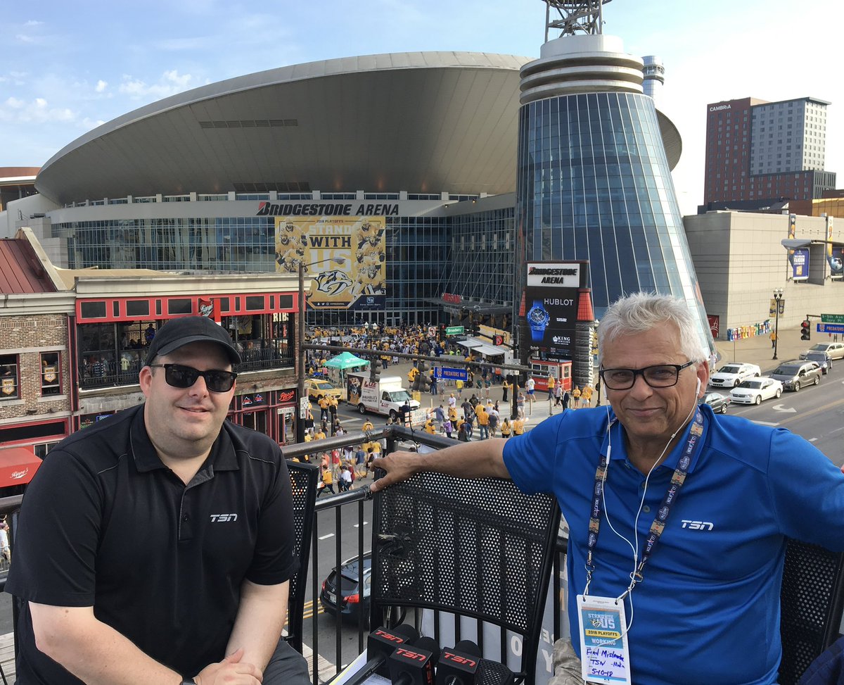 VartyCamera's tweet photo. Happy Retirement to one of the best out there. @fredmislawchuk is putting it on cruise control. 47 years in the biz. 15 at TSN. I learned a lot from this guy, but the most important thing? Have Fun. 
Enjoy the sunsets, sips, and celebrations, Freddie! You’ve earned them all! https://t.co/dg2aXWmZ42