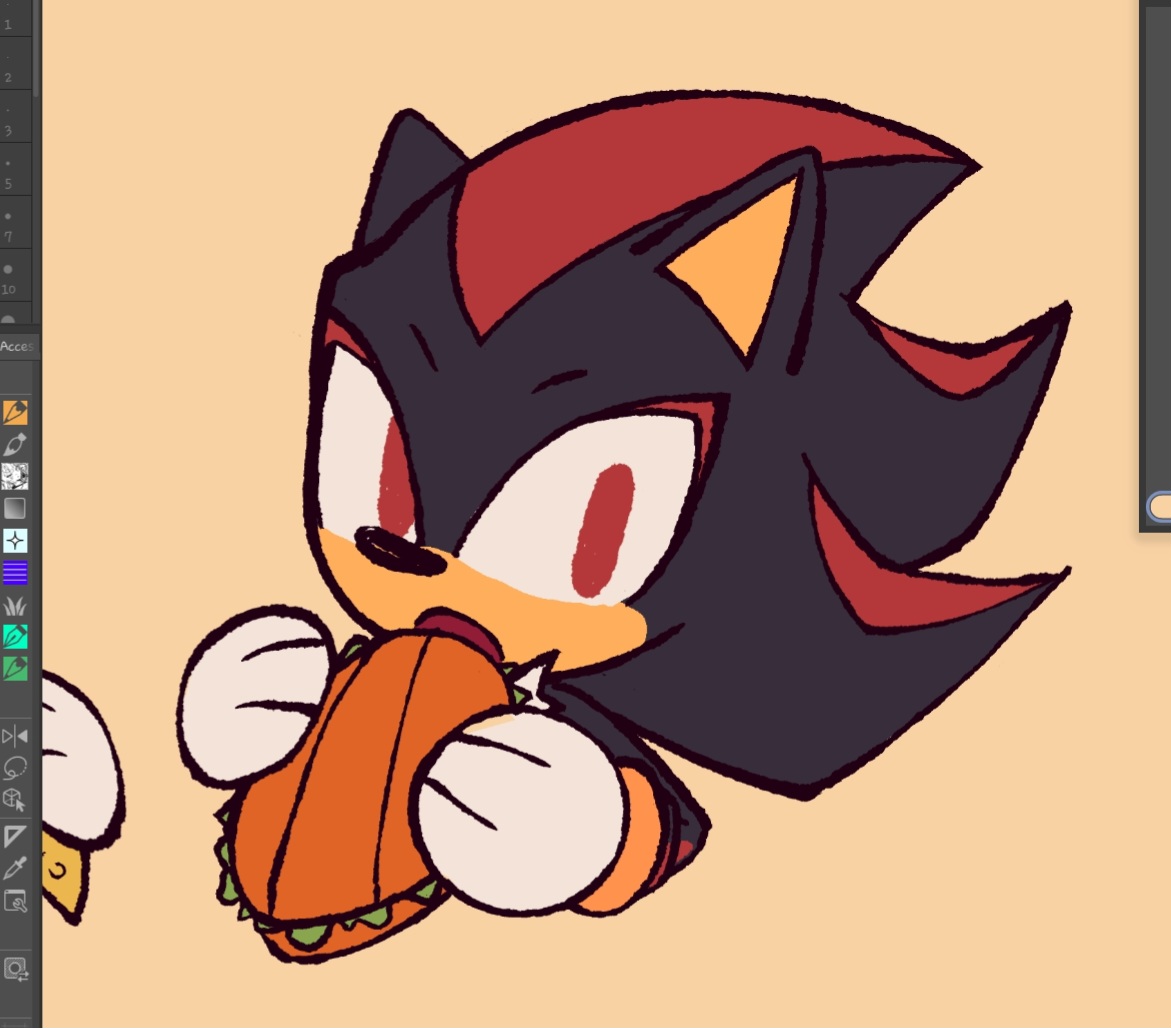 taromilkteaww's tweet photo. shadow eating mexican food

#ShadowTheHedeghog #sth https://t.co/vEMPWFMWbp