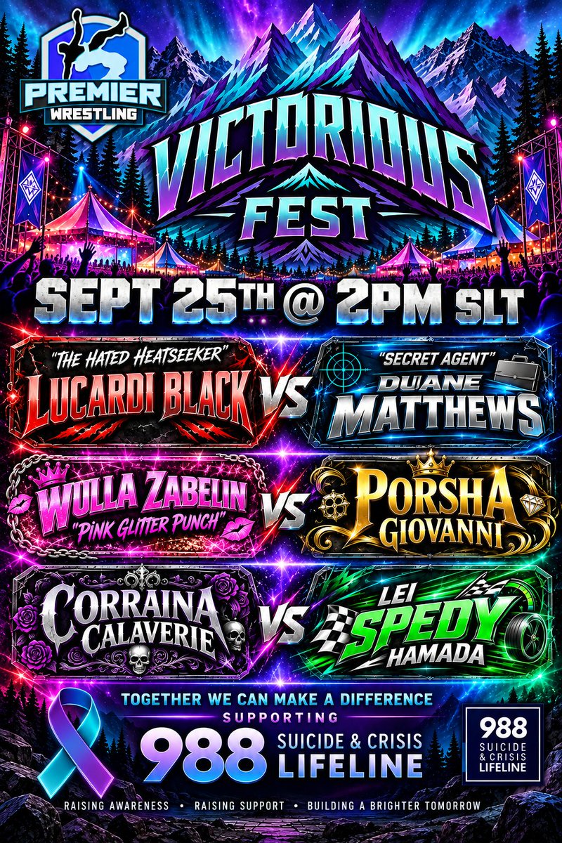 DezziDarkheart's tweet photo. https://t.co/JszsLR9Bg5    Time is 1pm SLT!!!! BE there!!! @PWrestling2019 https://t.co/oAaB8axcRg