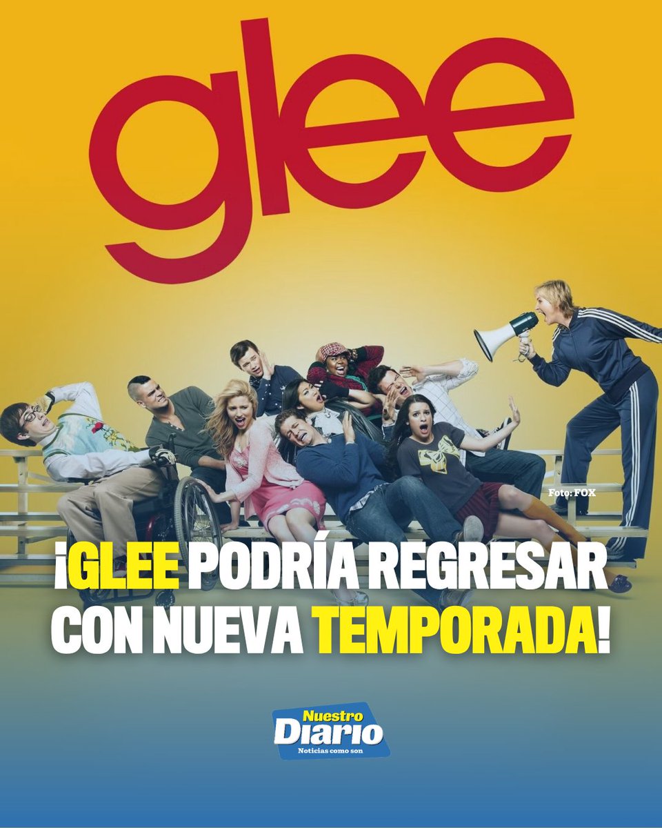 🎤📺 ¡GLEE PODRÍA REGRESAR CON NUEVA TEMPORADA! 🤩🎶 Ryan Murphy confirmó que ya terminó de escribir el guion para un posible regreso de Glee, serie musical …