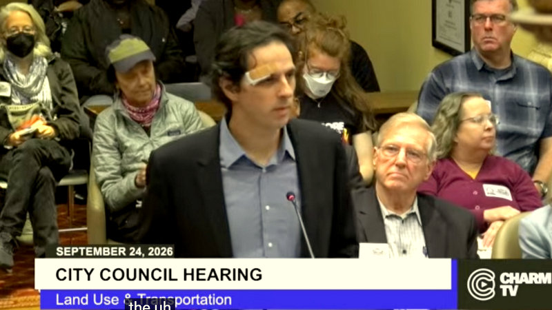 BaltimoreBrew's tweet photo. Despite residents turning out in force to oppose it, Ryan Dorsey’s committee advances his Harford Rd overlay bill https://t.co/oHrE3sHaEx Before the vote, they denounced a zoning change they said would "pack people like sardines" and "hand enormous one-sided power to developers." https://t.co/wbYiWyWZCe