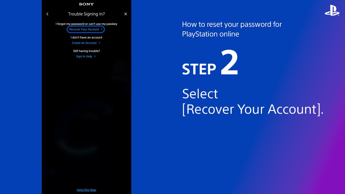 PS_Support_US's tweet photo. Forgot your account password?

To reset it, go to Account Management and select Trouble Signing in? > Reset your password.

💡Account Management
https://t.co/oAcp25NYcc

💡How to reset your password
https://t.co/EzQXZkRVIj https://t.co/jO3SnzjnxC