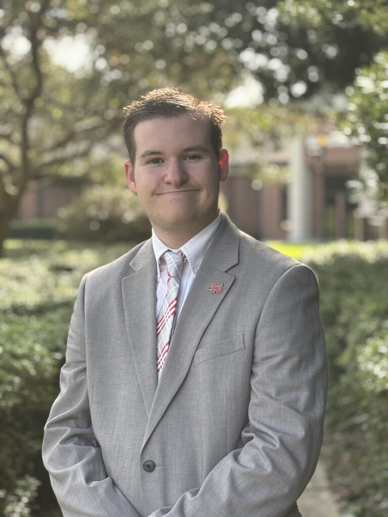 NichollsState's tweet photo. LA Governor’s Fellow &amp; Nicholls SGA President Cruz Cassard advocates for workforce reform, funded AEDs &amp; murals, launched a 1st Gen Council, created Test Code aid &amp; pledged Kappa Sigma! Most inspiringly, Cruz thrives while supporting his dad through a 2nd cancer fight! https://t.co/3t4uxz0Zl4