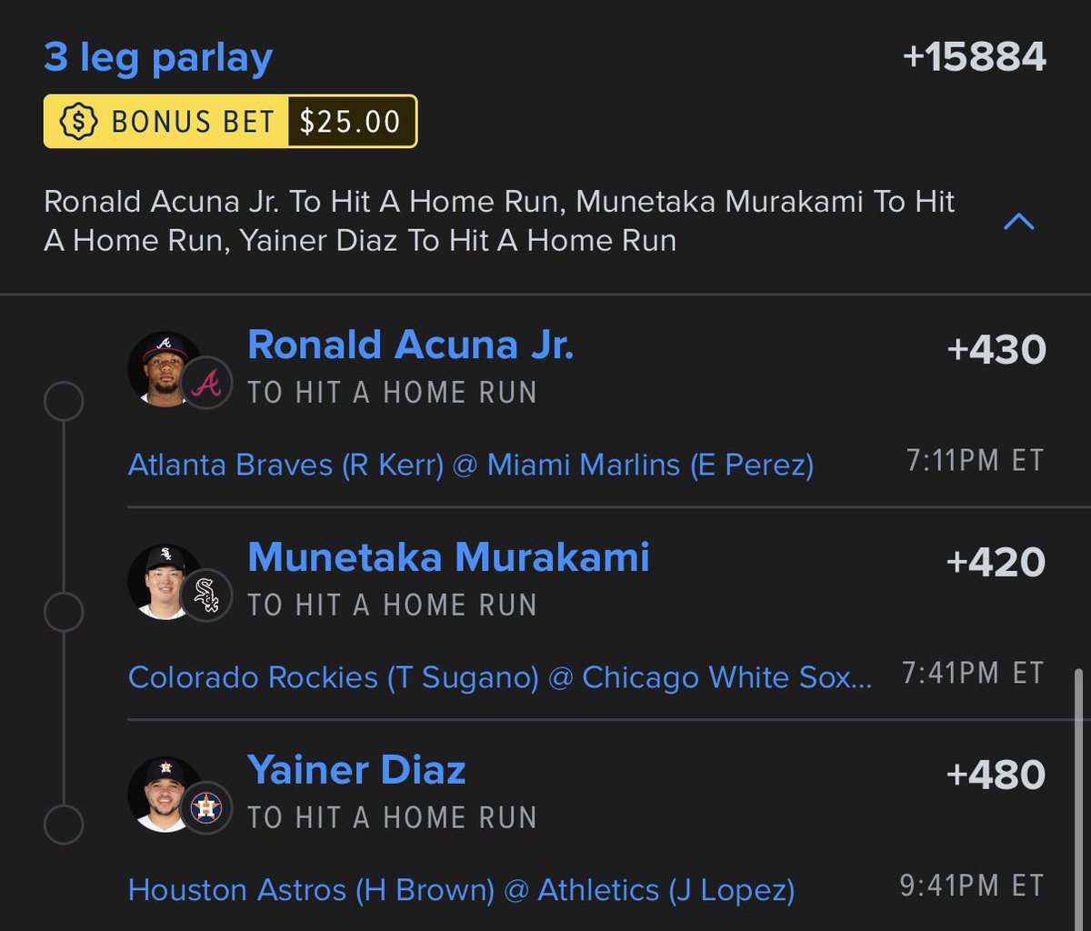 rudebets's tweet photo. 💎MLB HOME RUNS💎

🙏🏻 Rude’s 3 man

🔗 to tail in the comments ⬇️ https://t.co/xwqXz4gVLL