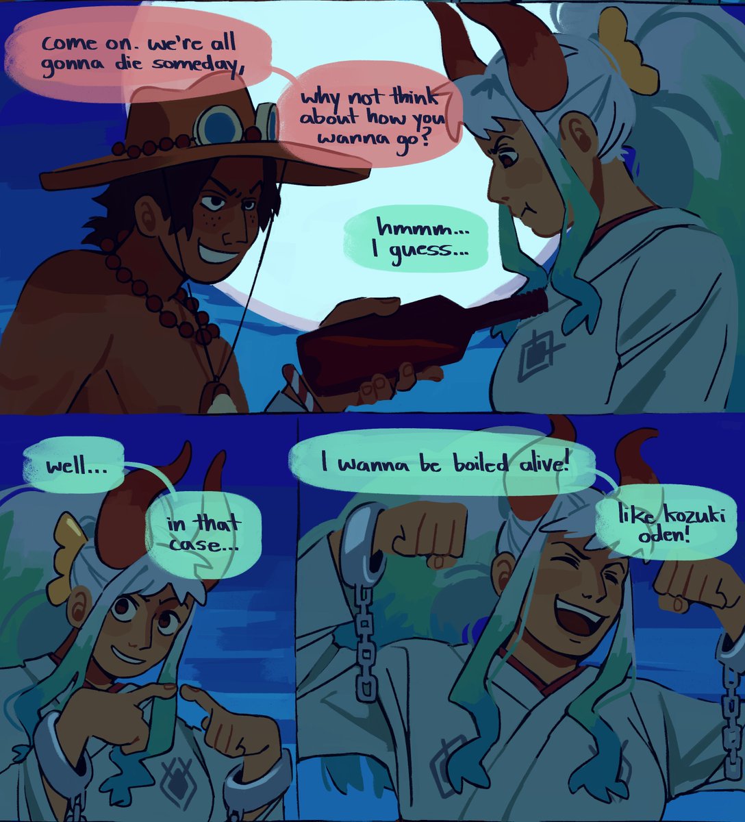 temporalboreal's tweet photo. out of character dialouge https://t.co/2lji3N6p3a