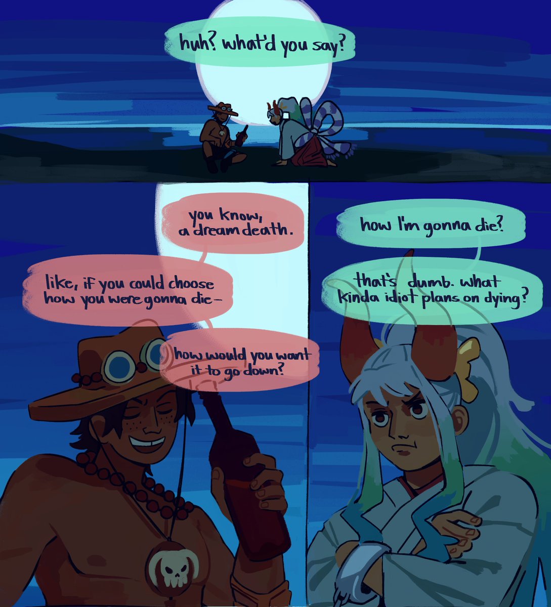 temporalboreal's tweet photo. out of character dialouge https://t.co/2lji3N6p3a