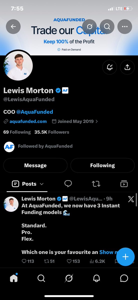 destinycfds's tweet photo. @AquaFunded Follow @I_AM_KING012 @aquafunded &amp; @LewisAquaFunded and turn on notifications 🔔 

Done https://t.co/vXBtijwJiF