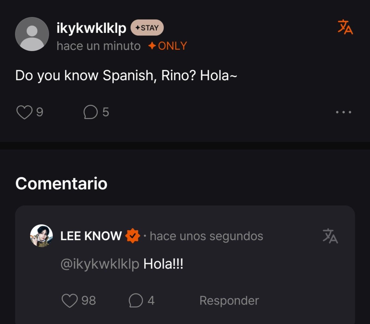 minhoadickted's tweet photo. 💭: leeknow sabes español? hola
🐰: HOLA!!

LEEKNOW LATINOOOOOO https://t.co/2Ycy0bVV7M