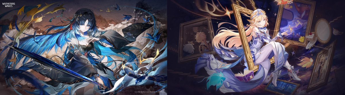 ByteStix's tweet photo. I have a question for both Genshin and WuWa players: 

Without being toxic or tribalistic, what makes Genshin Impact and Wuthering Waves stand out to you? Instead of bringing the other game down, I want people to take a moment and explain what their game does well. What you enjoy, what you absolutely love.

For me?

Genshin Impact has an incredible story and narrative, with a lore-rich world. It feels lived-in, it feels expansive, and it feels like the regions have a purpose. Its characters have depth, they're interwoven into every story told, and provide a lot of impact to the storytelling. It has a world filled with things to explore, things to find, and meaning behind their existence. Elemental reactions also allow you to combo different characters together and open up a lot of synergy that you wouldn't think exists upon first inspection. 

Wuthering Waves is beautiful, stunning - its world, its characters, every single thing about this game seems to innovate and elevate anything it did just months before. Traversal feels so freeing and limitless, flight, wall-running, grappling, motorcycling, all without the need to pull for characters. They're tied directly into the game. Combat is ridiculously fast, expressive, and impactful. Every ability feels fine-tuned and unique, with forethought going into a lot of encounters before you even begin them.

There are so many things both of these games do well, and reasons they're both Gacha games beloved by their respective communities.

Which is why again, I'm genuinely curious what each community truly loves about their game. Let us all know down below! Let's spark some positive discussions!!!
