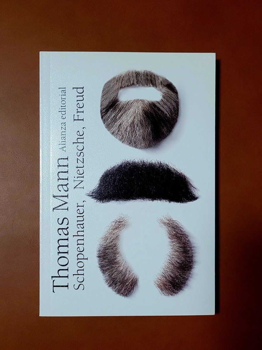 Alex_philosoph's tweet photo. ¡No sé cómo no he leído antes esta maravilla de ensayos de Mann sobre estos tres autores fundamentales del pensamiento!
A la luz de ellos se comprende mucho mejor su obra novelística.
Además, hay un hilo común: el problema de la descentralización del sujeto racional moderno. https://t.co/eErvMah053
