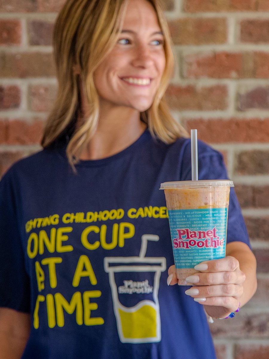 PlanetSmoothie's tweet photo. There’s still time to sip for a cause! 🍋💛 Order a Lunar Lemonade before September 30, and $1 from your purchase will be donated to Alex’s Lemonade Stand Foundation. 🙌 @AlexsLemonade https://t.co/ghwSV3RUGM