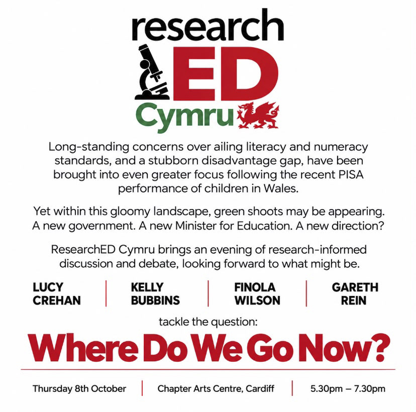 ImpactWales's tweet photo. Research ED Cymru Bach. October 8th, 5.30-7.30pm. Come join @RhysWilliamsTV
@lucycrehan, @KellyBubbins, @garein, @thomasbreeze and me. Get your tickets here: https://t.co/nHXX3OYfqQ https://t.co/DPIexafGVC