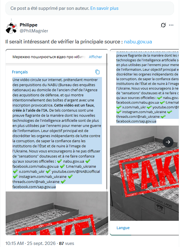 PhilMagnier's tweet photo. @BowesChay 
Tweet supprimé ?

https://t.co/9D7aJzuUvq
Pas de justification, pas d'erratum, encore moins d'excuses pour la désinformation. Journaliste irlandais, peut-être que la charte de Munich ne s'applique pas aux journaliste irlandais...

J'en doute. https://t.co/EcwXKreRcQ