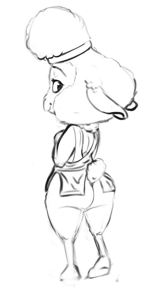 TuskOnline's tweet photo. yall got any suggestions for outfit ideas? #Zootopia #DawnBellwether https://t.co/wa2WNmZUm5