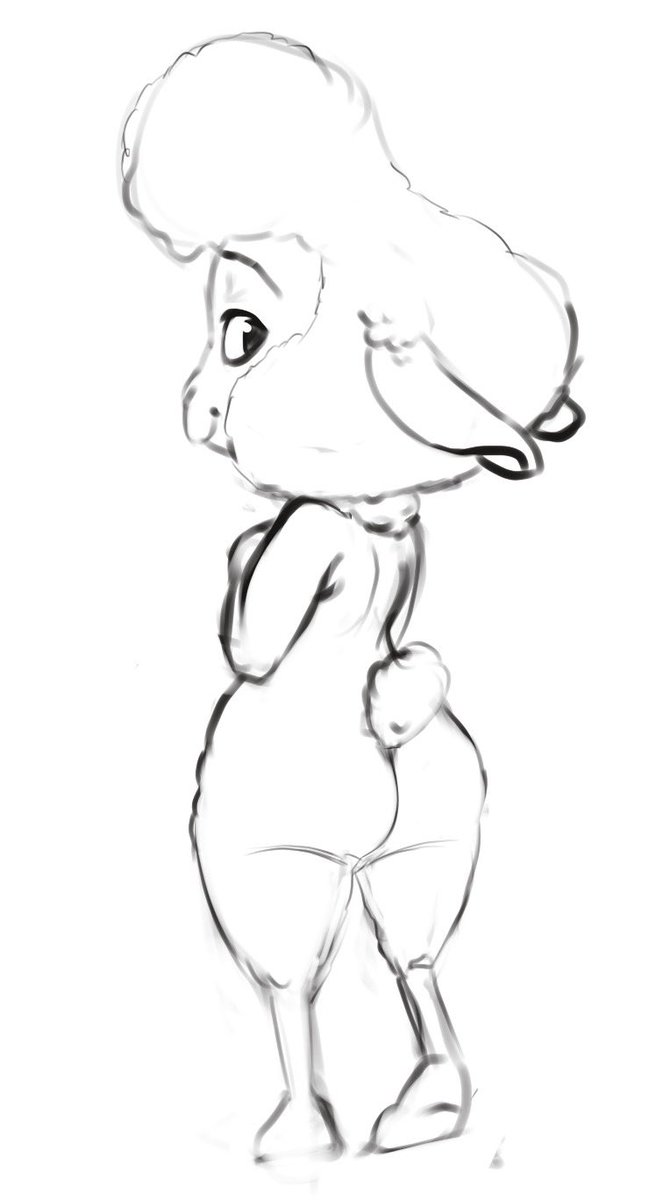 TuskOnline's tweet photo. yall got any suggestions for outfit ideas? #Zootopia #DawnBellwether https://t.co/wa2WNmZUm5