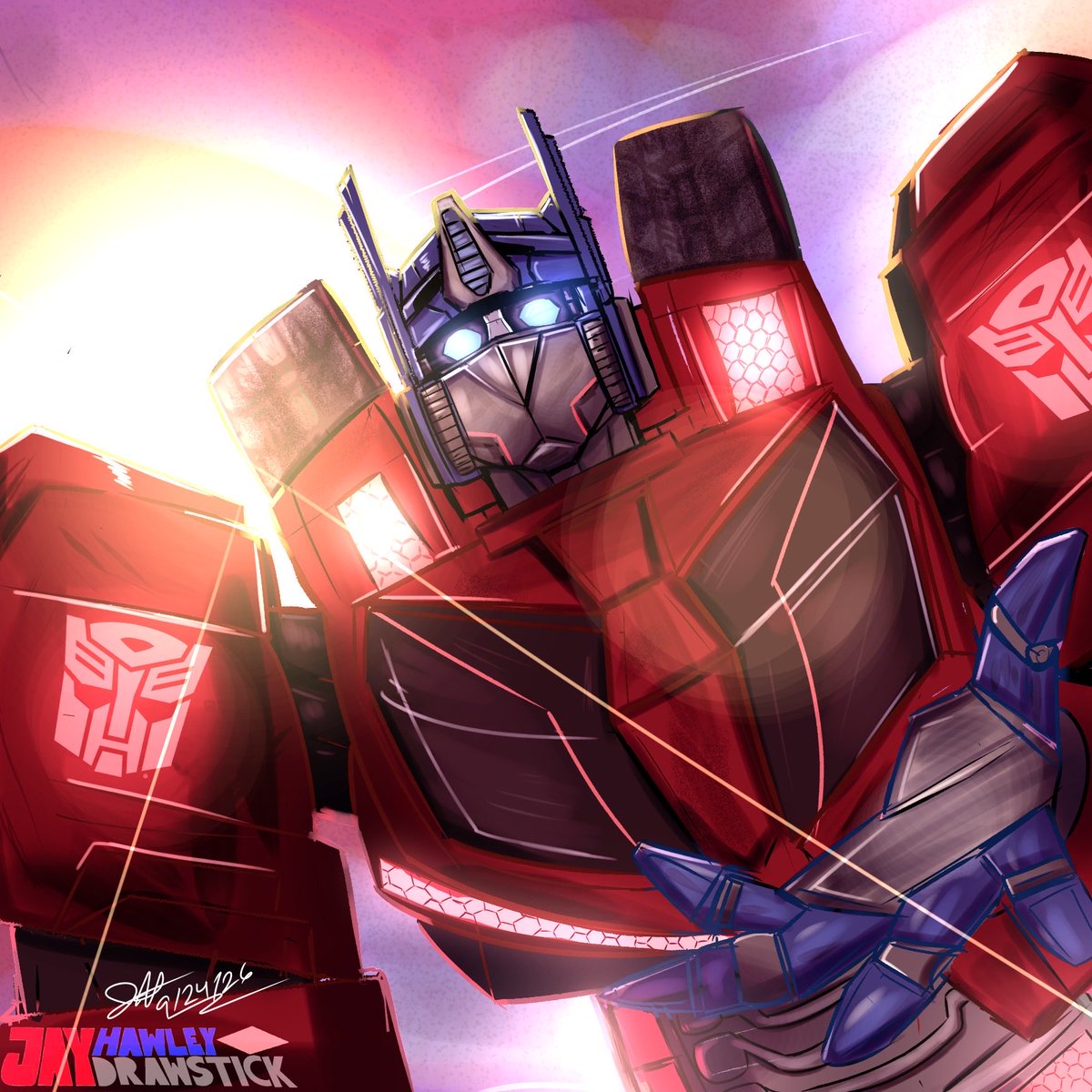 jaydrawstick's tweet photo. “Strong enough to be Gentle.” 💫

#transformers #transformerswarforcybertron #optimusprime #transformersapologytour #transformersart https://t.co/rZrhIIj1w6