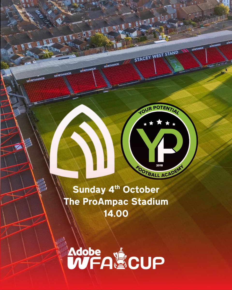 Lincoln_Women's tweet photo. We are delighted to announce our Third Qualifying Round - @WomensFACup fixture will be played at 𝐓𝐡𝐞 𝐏𝐫𝐨𝐀𝐦𝐩𝐚𝐜 𝐒𝐭𝐚𝐝𝐢𝐮𝐦 on 𝐒𝐮𝐧𝐝𝐚𝐲 𝟒𝐭𝐡 𝐎𝐜𝐭𝐨𝐛𝐞𝐫 at 𝟐𝐩𝐦.

Ticketing information will follow in due course.

#WeAreLincoln https://t.co/Vd5gmG0kE9