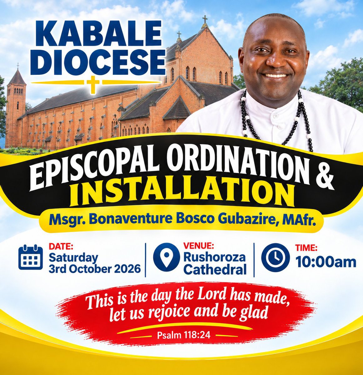 KabaleDiocese66's tweet photo. Only one week to the long awaited day. https://t.co/v7jMSNaG4V