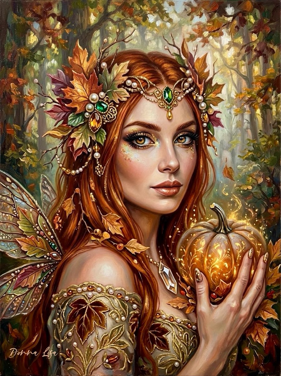 DonnaLisaArt's tweet photo. “Maple Leaf Fairy”🍁 🧚‍♀️ https://t.co/z6XBSj3qOy