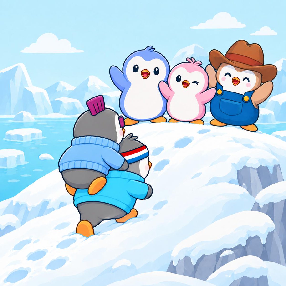 wodlonsol's tweet photo. The hill was steep.
The friends were closer.
Nobody left behind. 🐧 solana:6BZY2BgeqVKEYCTgU9Q9oUwx6bDqv32djy6WGaXTci1i https://t.co/GtXQNtwYG8