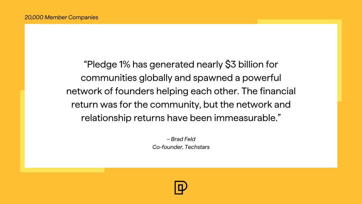PledgeOne's tweet photo. .@bfeld, Co-Founder of @Techstars, talks about how #Pledge1's community of 20,000+ has added value not just to the communities they serve, but to the individual companies who are leveraging their assets to give back.

Join the movement. Take the pledge: https://t.co/AHzOMeYwhL https://t.co/gfdVxXjxTL