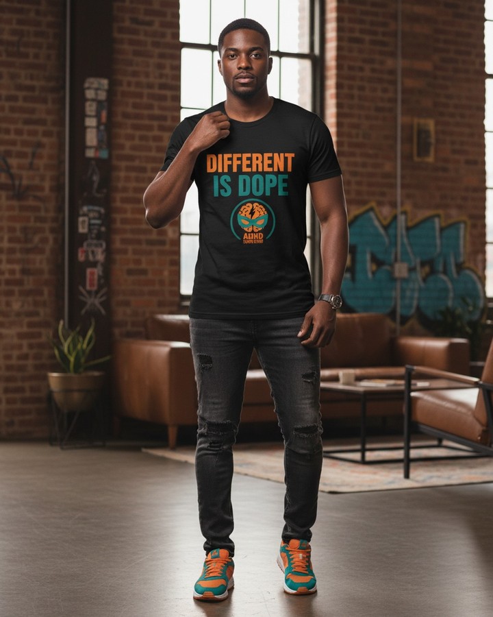RICARDOPEREZAR1's tweet photo. Different is dope—and now it’s a tee. Made for anyone told they’re “too much. ” Wear it proudly and show the world that different isn’t a problem—it’s a superpower. https://t.co/CzCjvfNCGn
