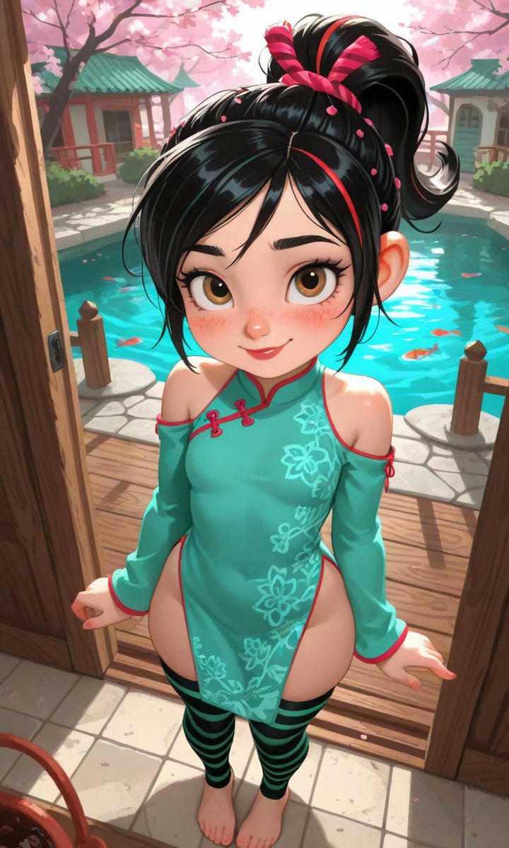 molt24's tweet photo. "How do you like the new threads, Ralph?" #vanellope #sfw #AIart️️️️️️️️️️️️️️️️️️️️️️️️️️️️️️️️️️️️️️️️️️️️️️️️️️️ #ai https://t.co/866xqmkweN