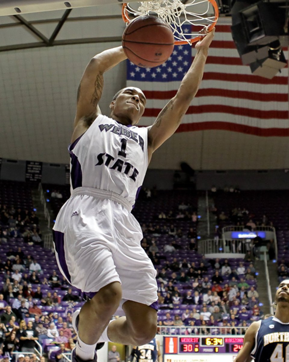trailblazers's tweet photo. Era revealed. Weber State.

The next chapter of a legacy Made in Dame Time continued in Ogden, Utah. Go Wildcats!

Head to https://t.co/f7MWceUI3f for your chance to win a Damian Lillard autographed Weber State jersey. https://t.co/csPuIn7ax8