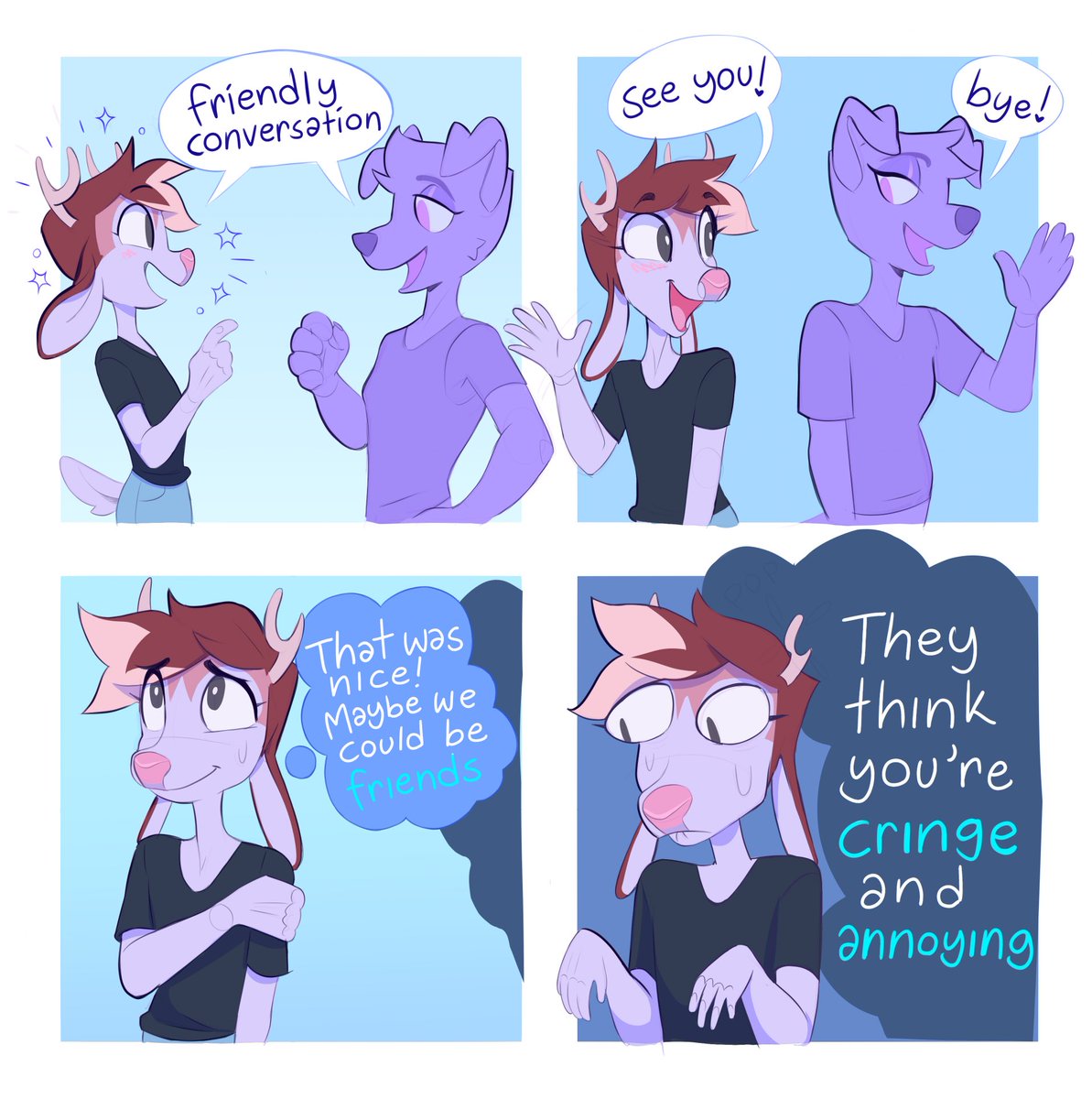 heresvix's tweet photo. Cringe and annoying (?) https://t.co/p651W17DT6