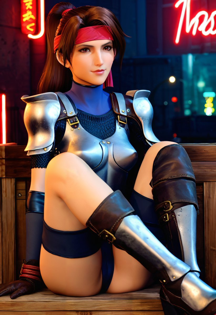 CharAI_Factory's tweet photo. She makes a mean pizza.
And even a meaner night.
💣💥
#FF7 #Jessie #JessieRasberry #FinalFantasy7 https://t.co/agdjUIm5FB