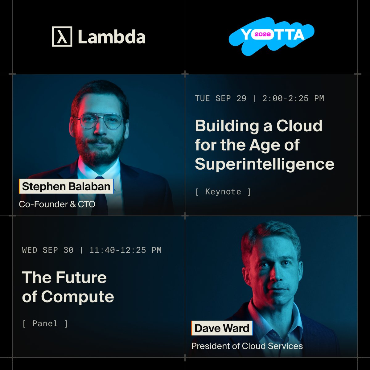 AI compute is not becoming a commodity. The industry is building vertically integrated infrastructure, reaching from software and networking to the physical sites and power that make large-scale compute possible. The stakes are physical. Lambda Co-Founder & CT