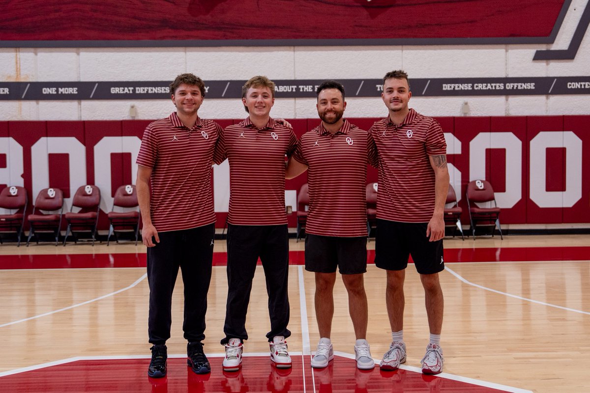 OU_MBBall's tweet photo. The team behind the team 😤 

Shouting out our crew during Equipment Manager Appreciation week! https://t.co/qhnTEYMLVh