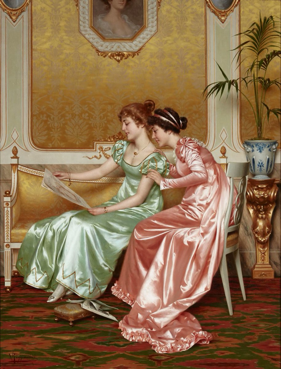 JamesLucasIT's tweet photo. No one painted silk like Vittorio Reggianini https://t.co/pogFyjeI5B