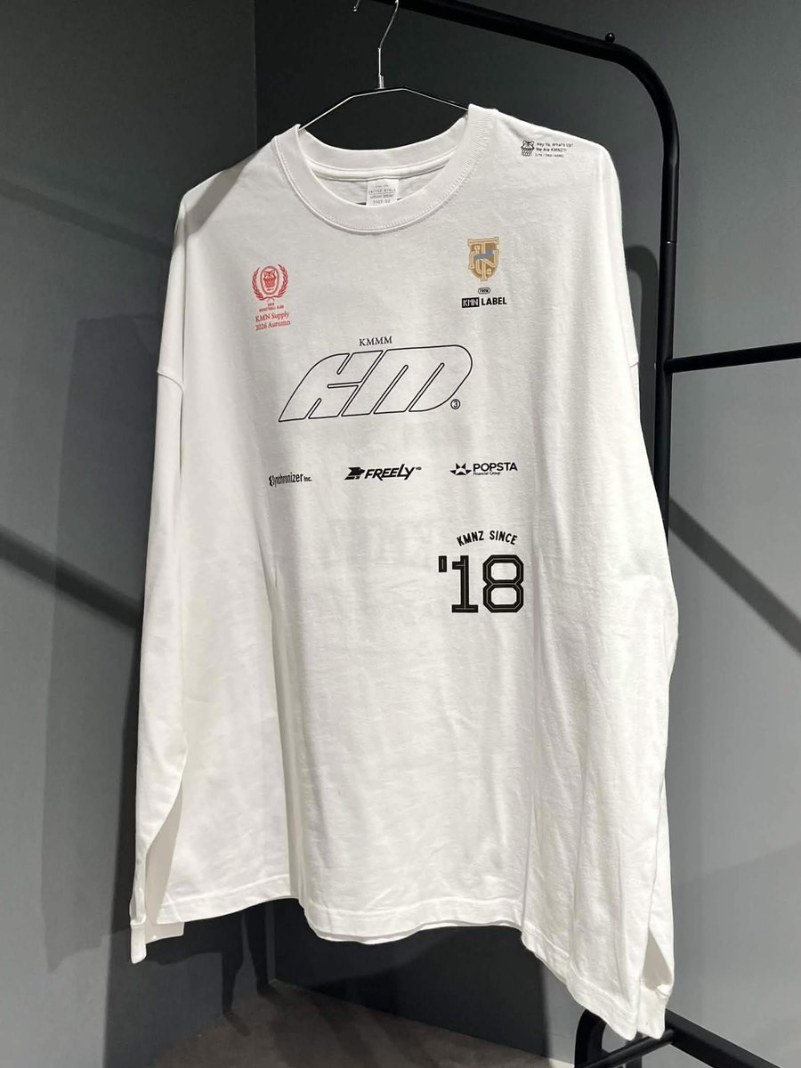 KMNSTREET's tweet photo. KMNSUPPLY AUTUMN COLLECTION 2026
KMN LONG SLEEVE T SHIRTS(M、L、XL)
https://t.co/68jwWpalPq
受注〆切:9/30(水) 23:59まで
#KMNSUPPLY https://t.co/LqsPUCkKTZ