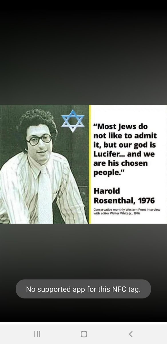 nametohard's tweet photo. @ShiraDavid314 All Christians read the Talmud for the truth. 
Zionists are satan worshippers. https://t.co/aTGoqWMnSa