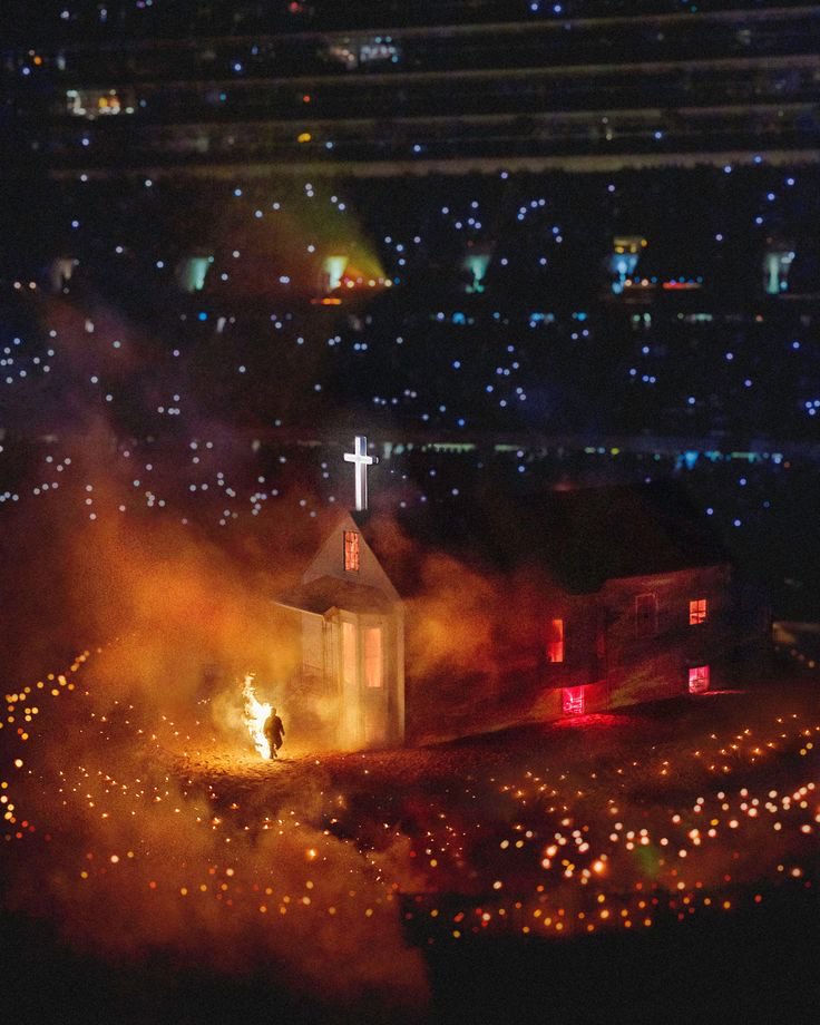 LiamMackay55602's tweet photo. No one can play with Kanye West when it comes to stage design https://t.co/LiSfT2MPH1
