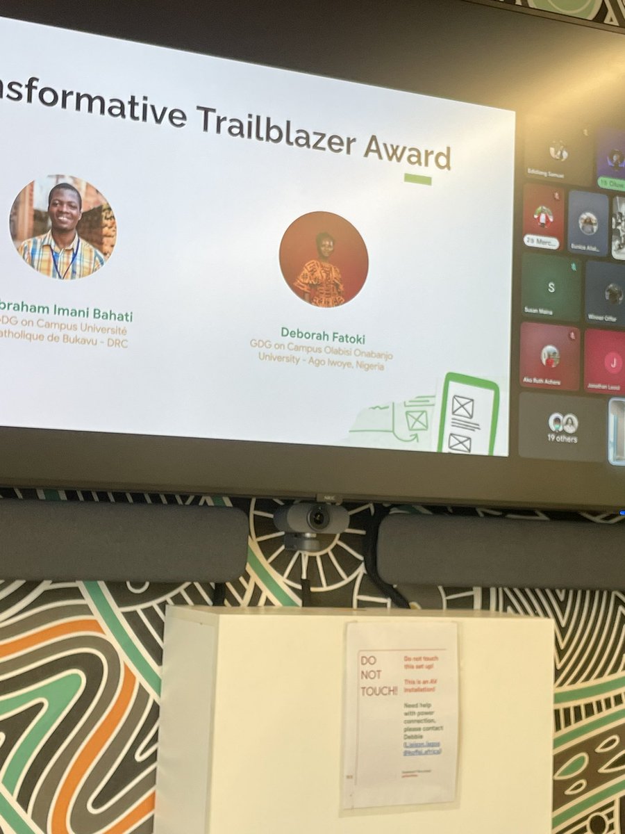 Breakthroughbee's tweet photo. To all those who always say @oou_agoiwoye is only know for parties
My team and I @gdgocoou spend the last year changing that narrative!
We organized over 5 workshops in 3 main campuses! the very first buildathon in OOU, outreaches!
Today we are recognized out of 100+ SSA chapters https://t.co/u2BDtMpbNK
