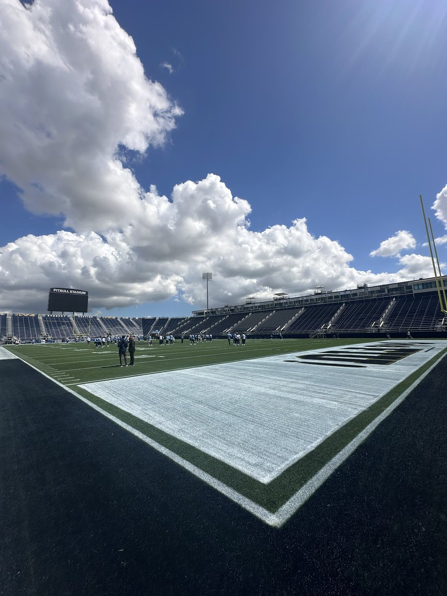 grening_joshua's tweet photo. It’s going down (I’m yelling TIMBER!) in the 305, as @LIUSharksFB faces FIU in their final non-conference game of 2026.

Myself and @AntMorello have the call LIVE from Pitbull Stadium tomorrow night.

⏱️: 6:00 PM (pregame 5:45 PM)
📻: 88.1 FM WCWP
💻: https://t.co/5EXxGUGCE9 https://t.co/kGy6LM3pQ2