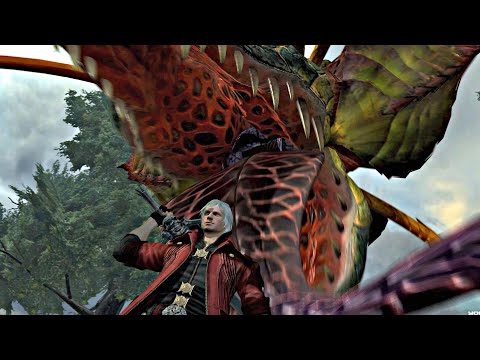 BlackSaiyan97's tweet photo. playing dmc 4 again and its really crazy on how dante was holding back a lot in all of his fights, he didn't even use his dt in any of the cutscene or even against the bosses 💀💀 https://t.co/23x5YFLdWe