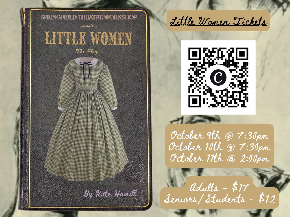 SpringfieldSD's tweet photo. Get your tickets today for Little Women!
📅 October 9 at 7:30 PM
📅 October 10 at 7:30 PM
📅 October 11 at 2:00 PM
https://t.co/xUGWKYcUFZ https://t.co/aCJgzgkkQZ