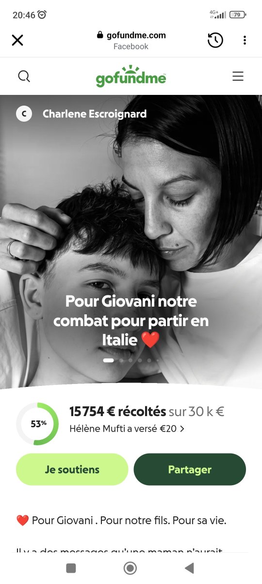 MedouxB's tweet photo. @lasource75006 https://t.co/AVCx0ZwixS

Bonsoir la source, besoin de votre aide pour cette famille, si vous pouvez en parler ou partager, dernière chance pour le petit Giovani, 💙❤️ https://t.co/SampGBcJF7