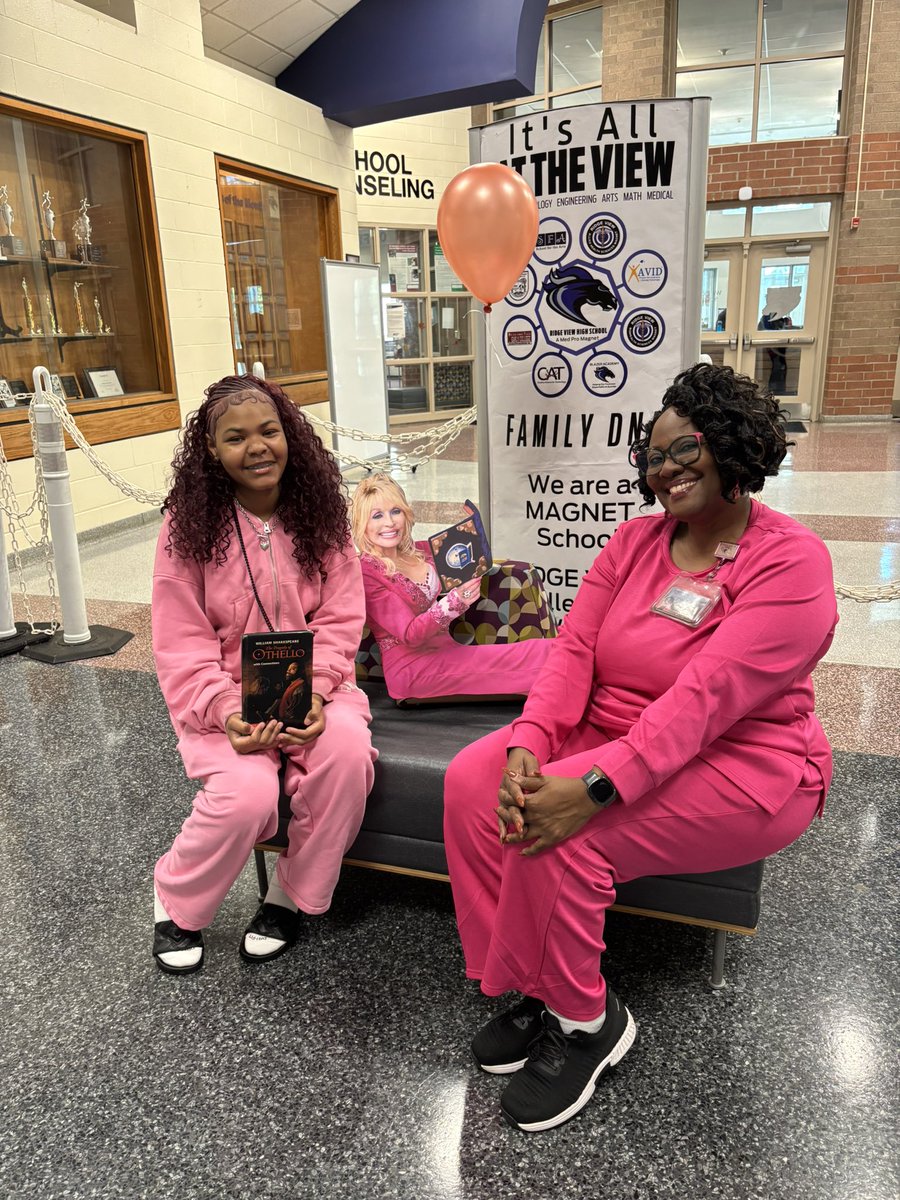 rvhs's tweet photo. 📚💜STOP EVERYTHING & READ! 💜📚

Today, Ridge View High School joined in celebrating Dolly Parton’s commitment to literacy with Dolly Literacy Day!

During 1st period, our Blazer Family pressed pause on the day and spent 20 minutes reading, students, faculty, and staff all participated! 📖

Because literacy opens doors, sparks imagination, and empowers our students to dream BIG! 

Thank you, Blazer Family, for helping us make reading a priority! 💜

#DollyLiteracyDay #StopEverythingAndRead #LiteracyMatters #BlazerPride #ItsAllAtTheView
