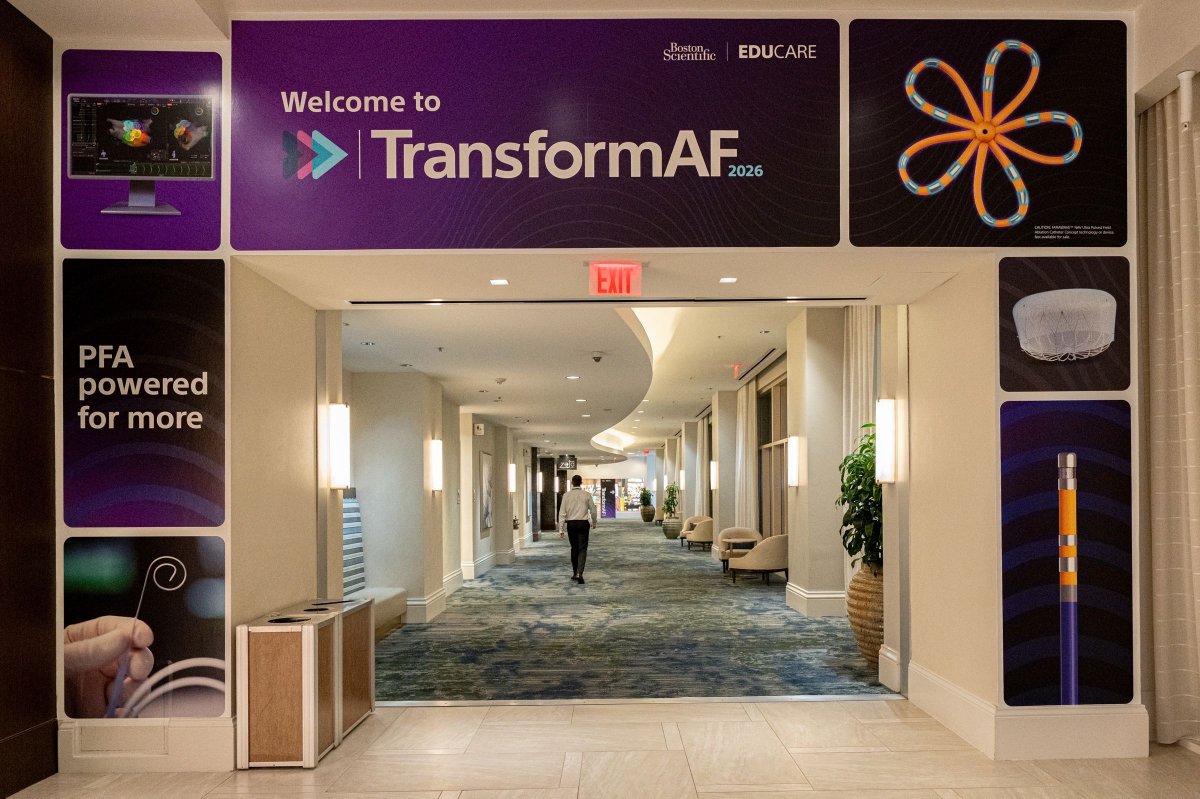 BSCCardiology's tweet photo. The EP community is coming together at #TransformAF2026 and we welcomed our EP Fellows last night to kick off the event! These future EP leaders will accelerate their learning with hands-on simulator sessions, expert panels, and mentoring opportunities throughout the weekend.
The full program begins this afternoon as all attendees come together for a weekend dedicated to taking AFib care to the next level! #EPeeps