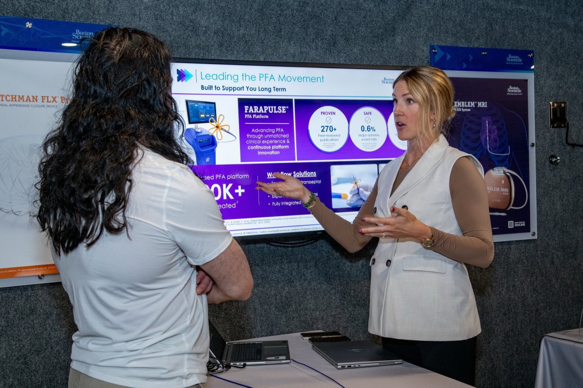 BSCCardiology's tweet photo. The EP community is coming together at #TransformAF2026 and we welcomed our EP Fellows last night to kick off the event! These future EP leaders will accelerate their learning with hands-on simulator sessions, expert panels, and mentoring opportunities throughout the weekend.
The full program begins this afternoon as all attendees come together for a weekend dedicated to taking AFib care to the next level! #EPeeps