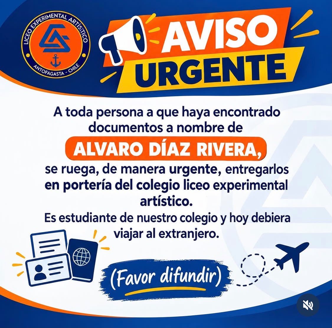 elrockericola's tweet photo. Urgente. Fue asaltado anoche en el centro de la ciudad y necesita su cédula para viajar, si alguien la encuentra dar aviso por favor.

#Antofagasta https://t.co/a1AHeuUYL2