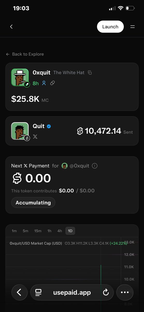 The_Mvstermind's tweet photo. @0xQuit Thank you @0xQuit for saving the Web3 space today
This day will forever be known as 0xQuit day. Legend 👏🫡
There’s a coin with fees redirected to you via @UsePaid to show real appreciation for what you did 

J141JCiXKGcrhDCgWUTCL9qz7h943iCibNiLNfqZpump https://t.co/615bpTHSyz