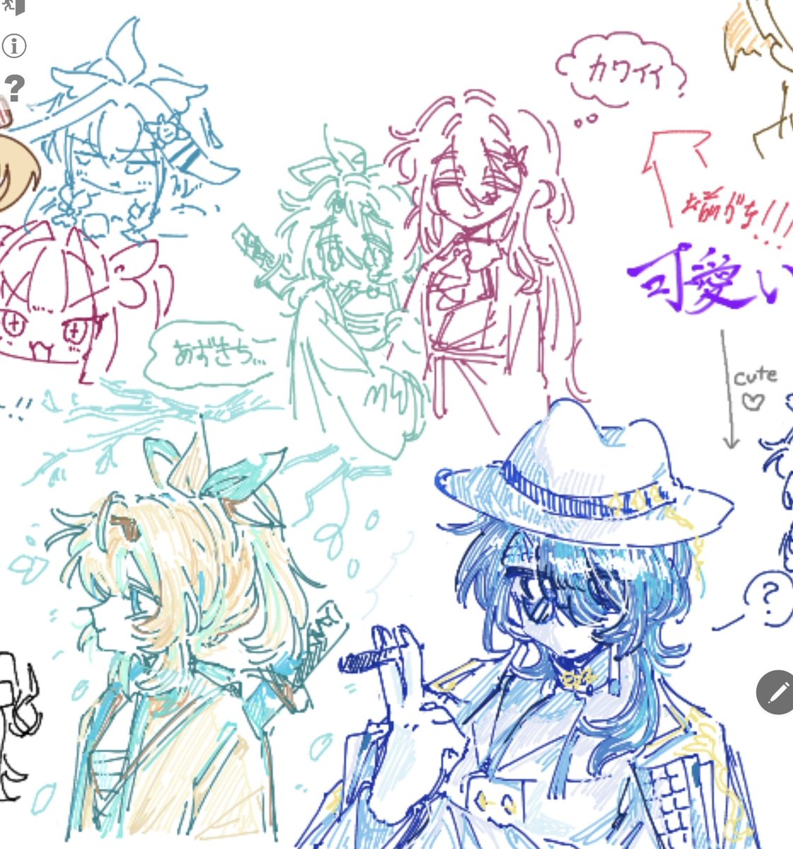hoomu__'s tweet photo. 今日の絵チャ本当に楽しかった！！ https://t.co/31JGmDVhPF